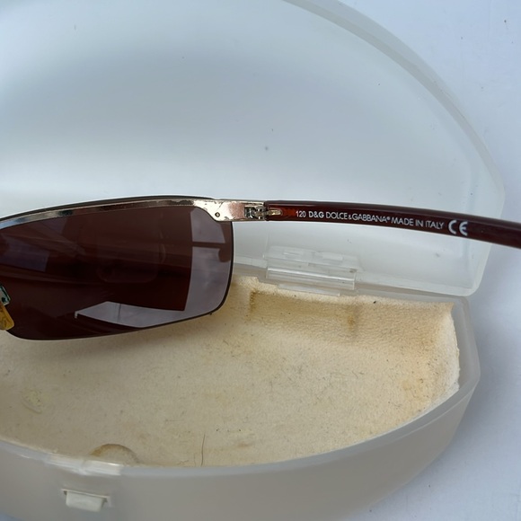 Authentic Vintage D&G Men’s Brown Sunglasses 🕶️ ~ D&G 2175 - Picture 14 of 16
